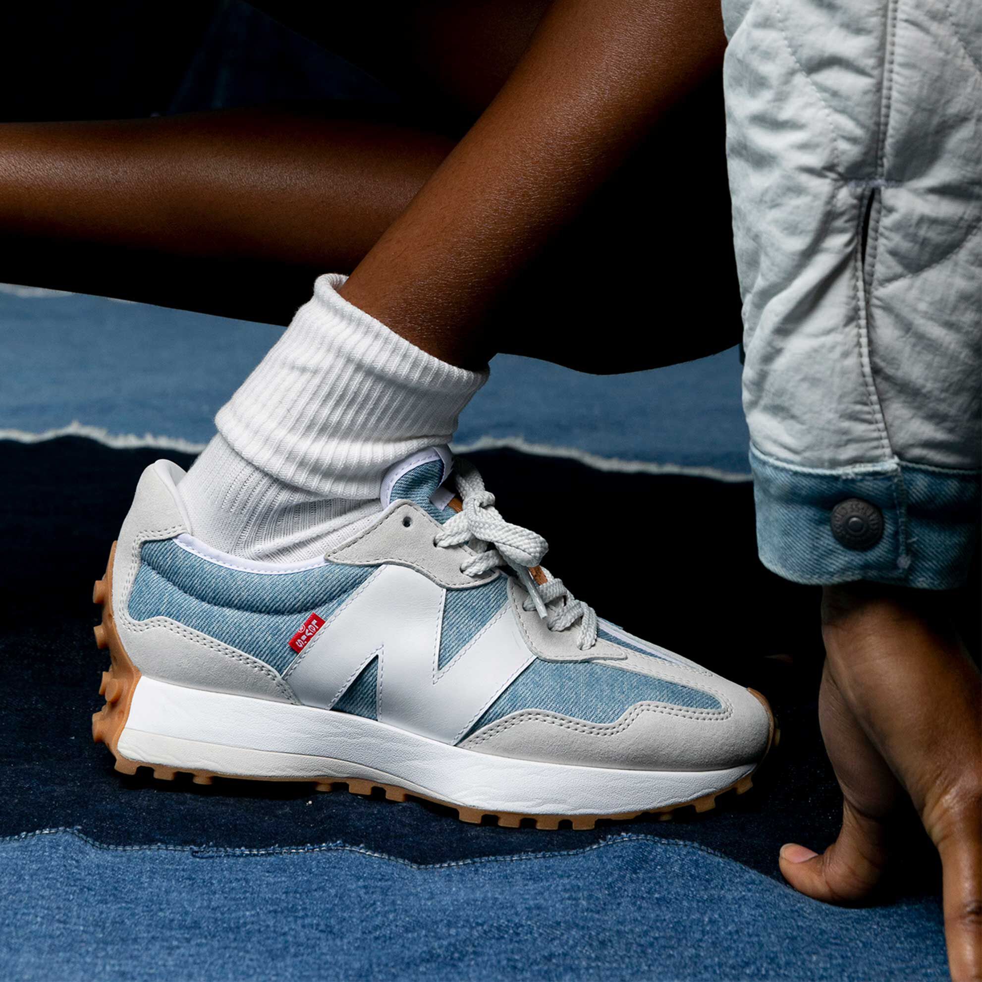 new balance x levis