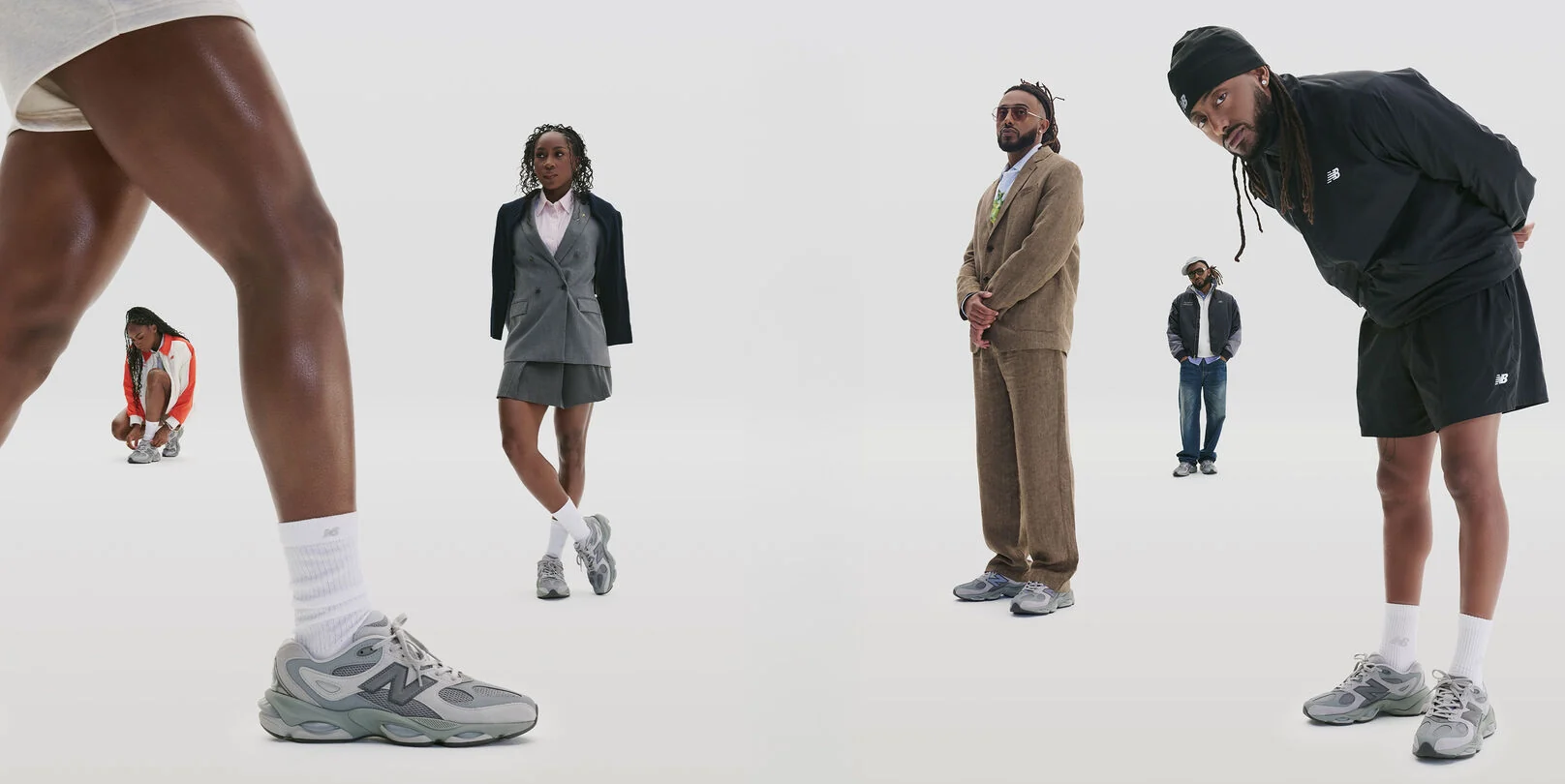 Amin&eacute; and Coco Gauff wearing the 983 