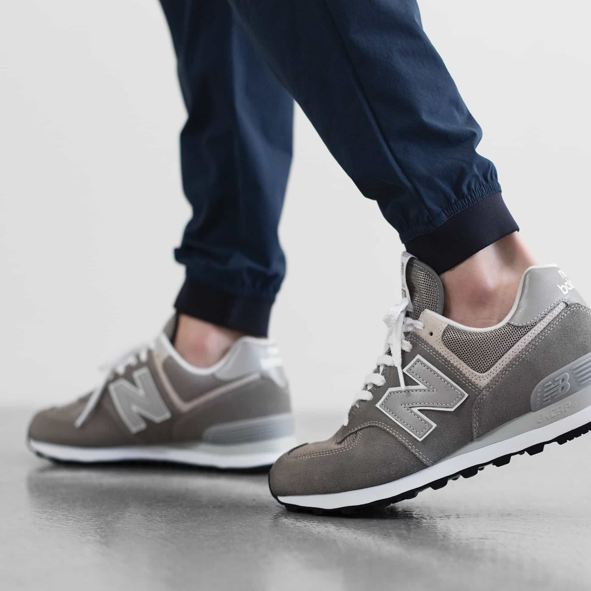 new balance 574 core overcast