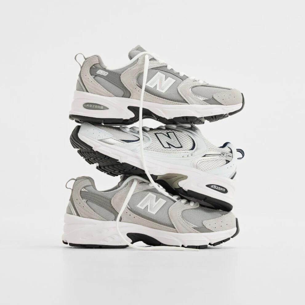 A pile of 530 shoes