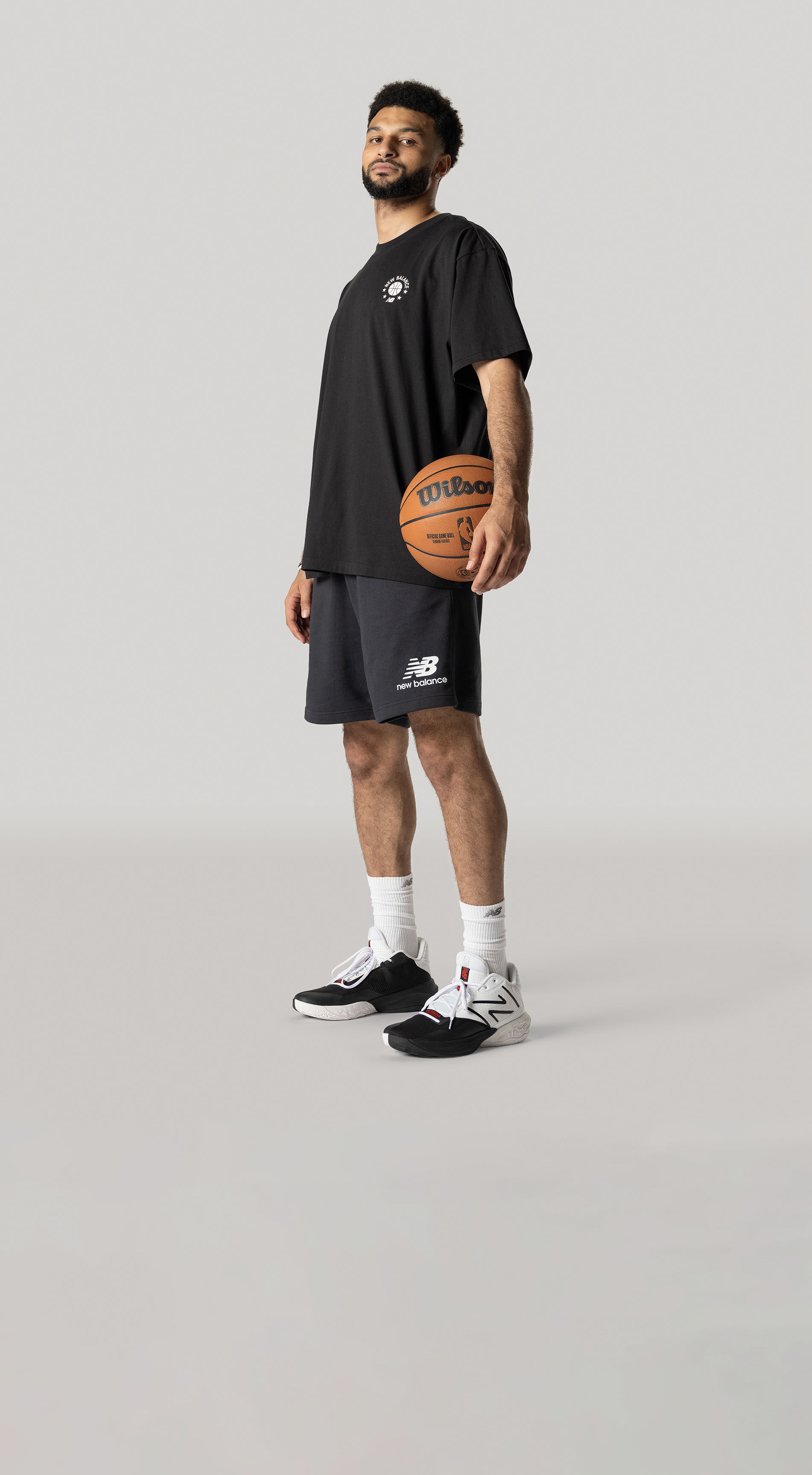 white new balance basketball shoes