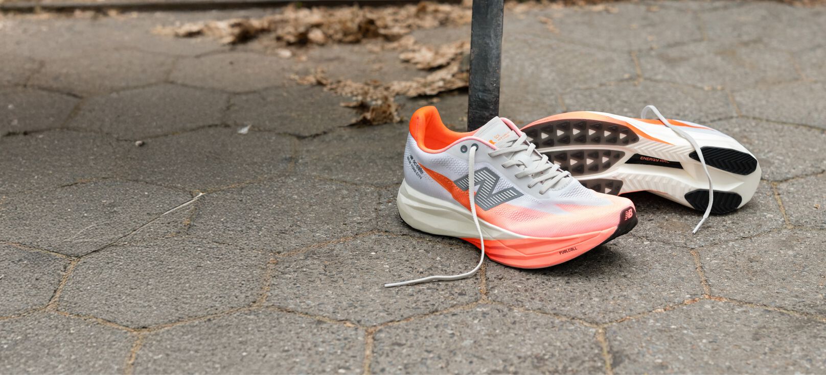 Pair of New York City Marathon edition FuelCell SC Elite shoes