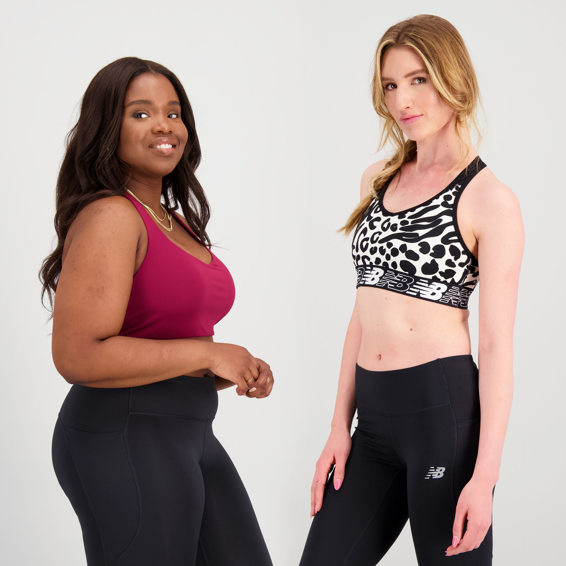 Image of three women wearing NB Sports Bras