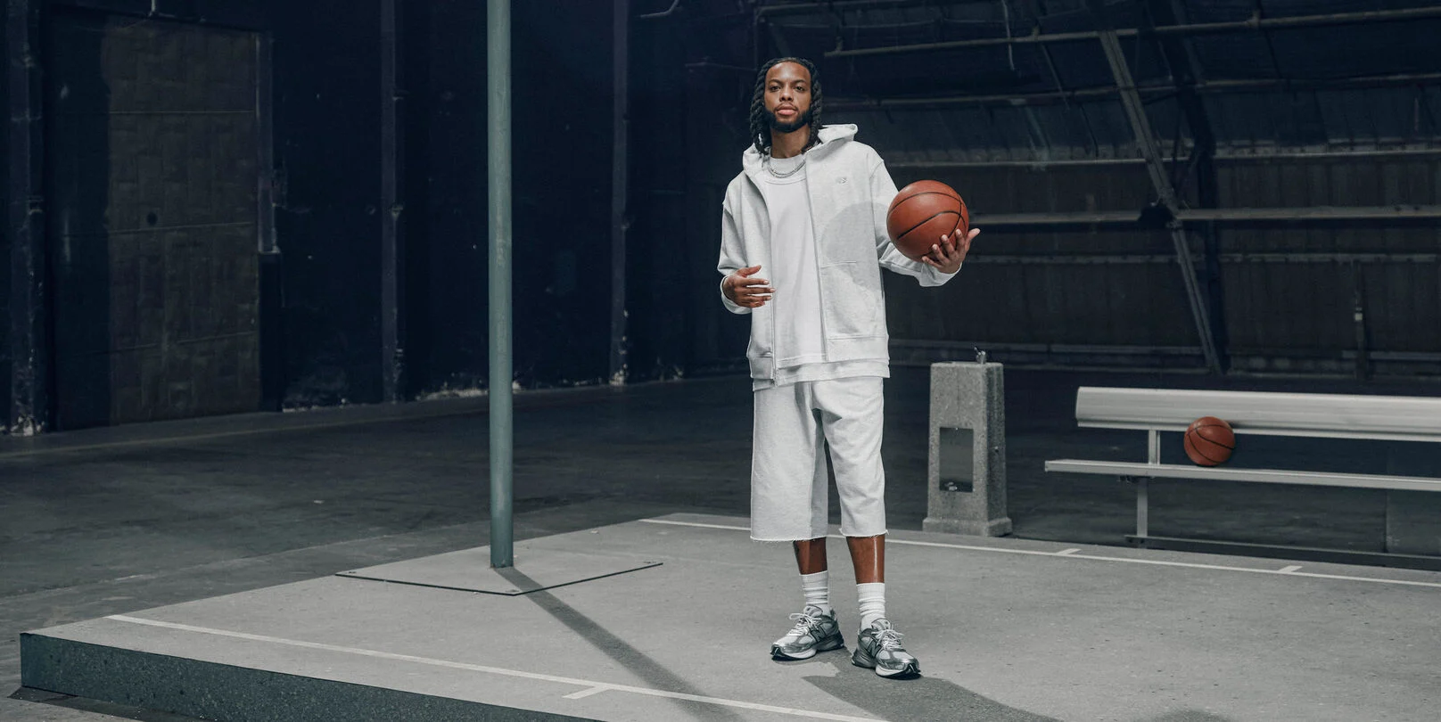 Darius Garland wearing ABZORB 2010 for Grey Days
