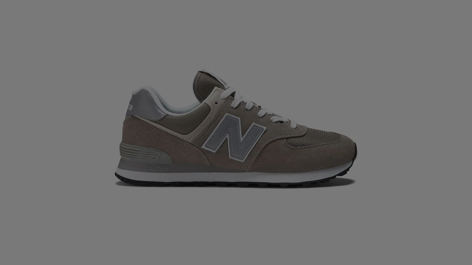 Picture of grey New Balance 574.