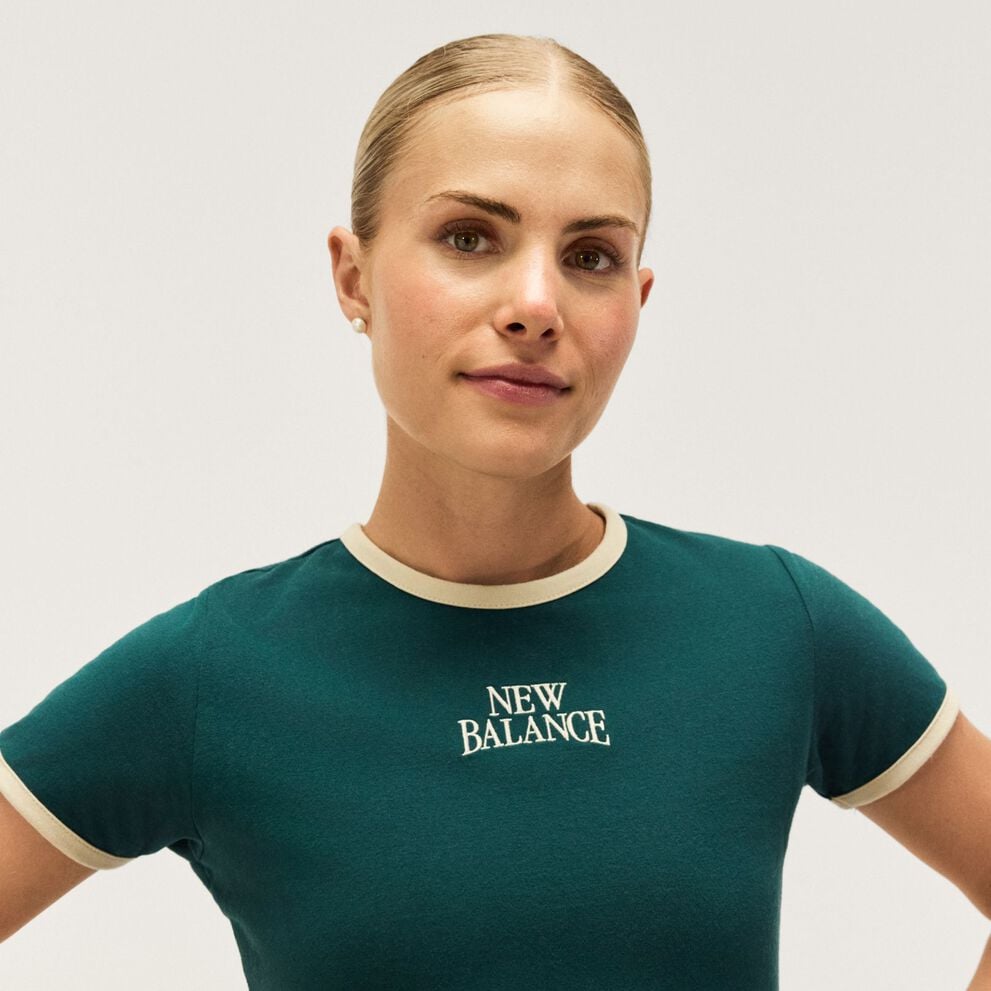 Parker Valby wearing trackside apparel in studio. 