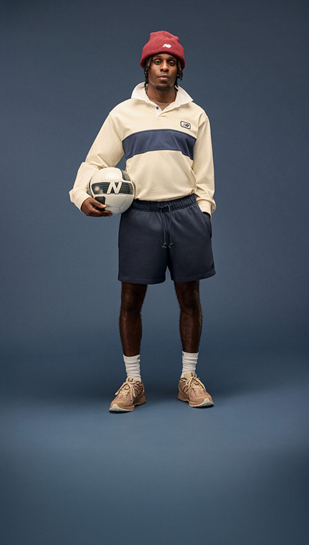 Jeremie Frimpong wearing the 1906R Earth Shadow 