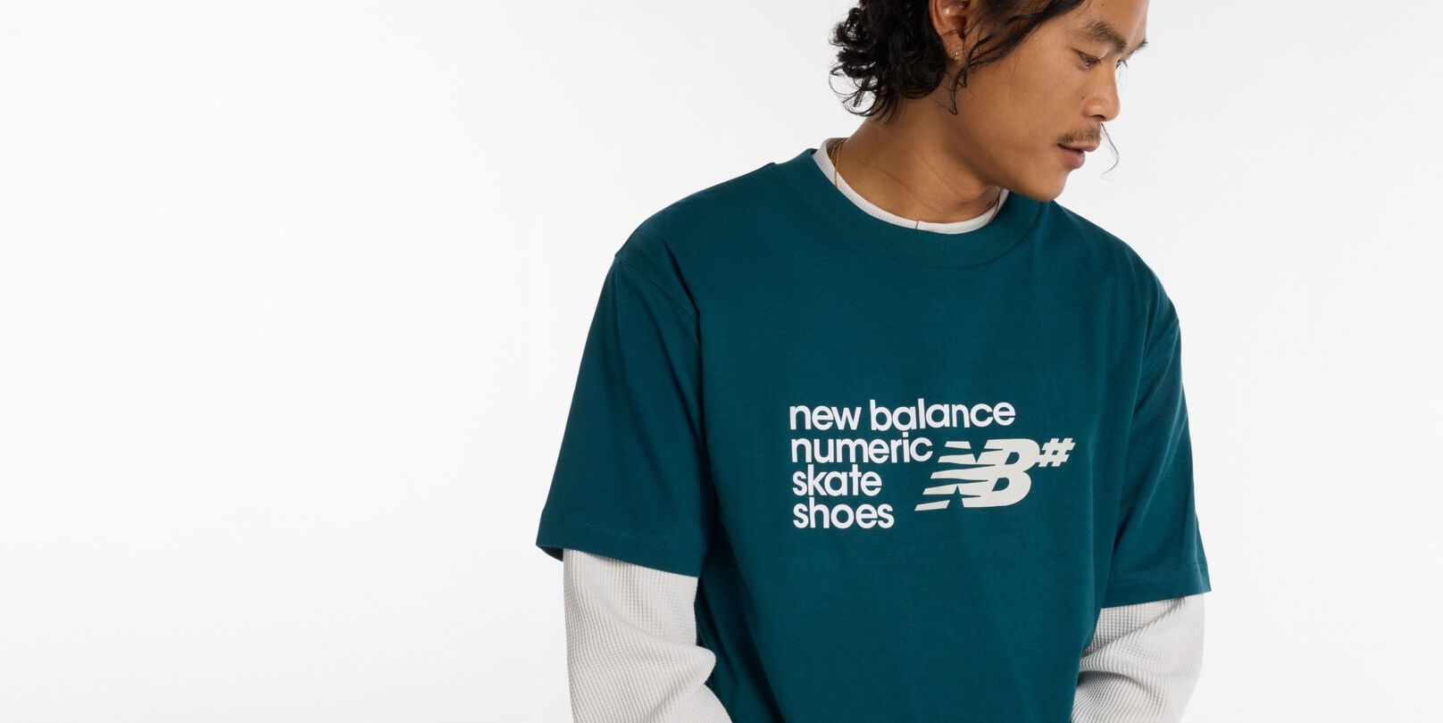 Patrick Praman wearing Numeric apparel. 