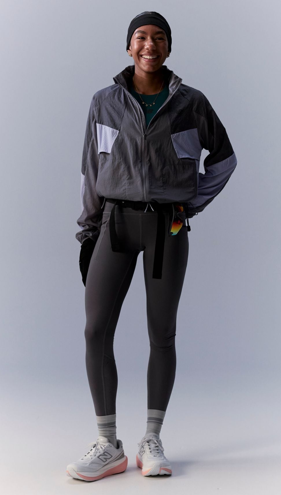 A woman wearing RC Collection apparel. 