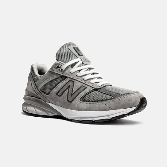 Grey New Balance 990v5