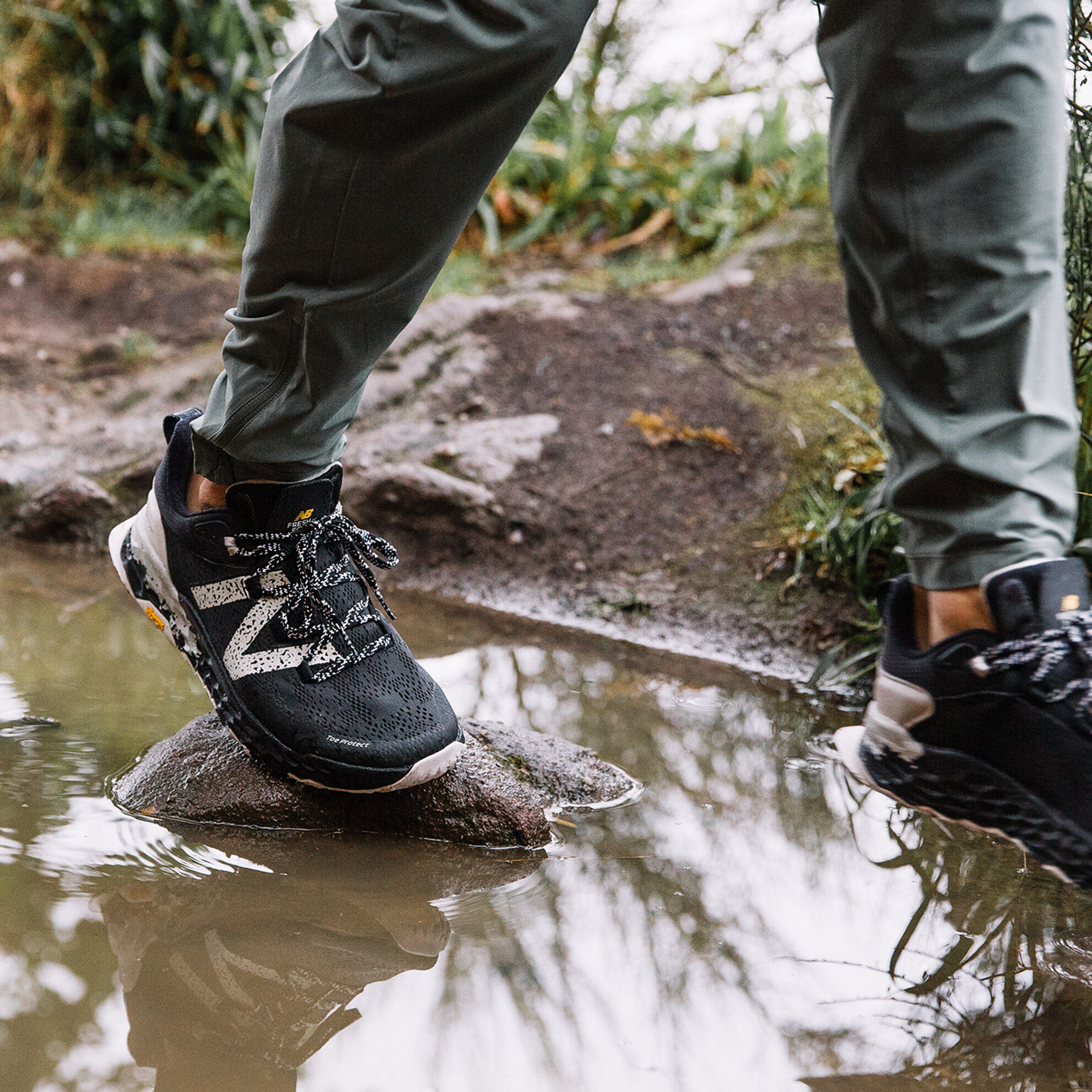 fresh foam hierro v5 on feet