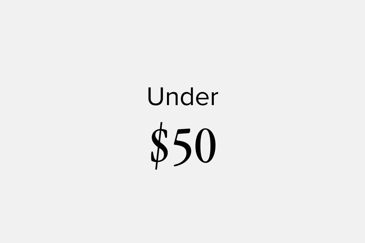 Under $50