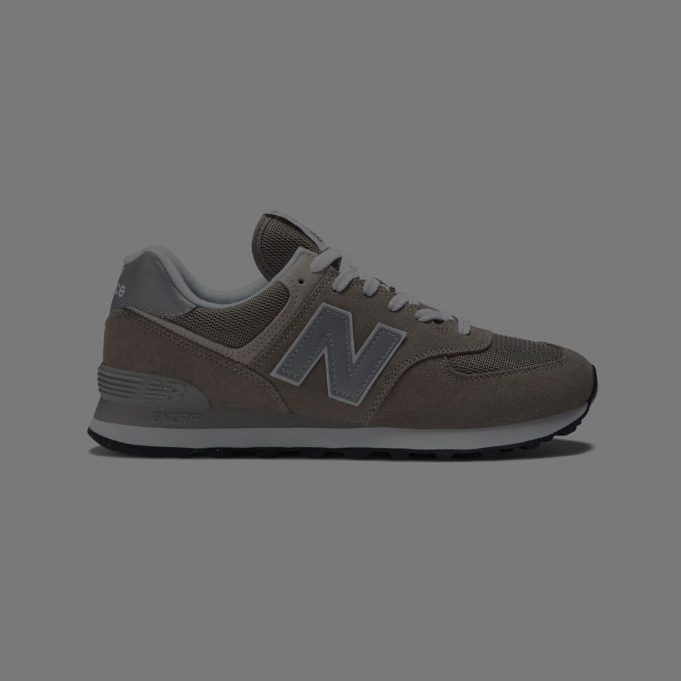 Grey New Balance 574.