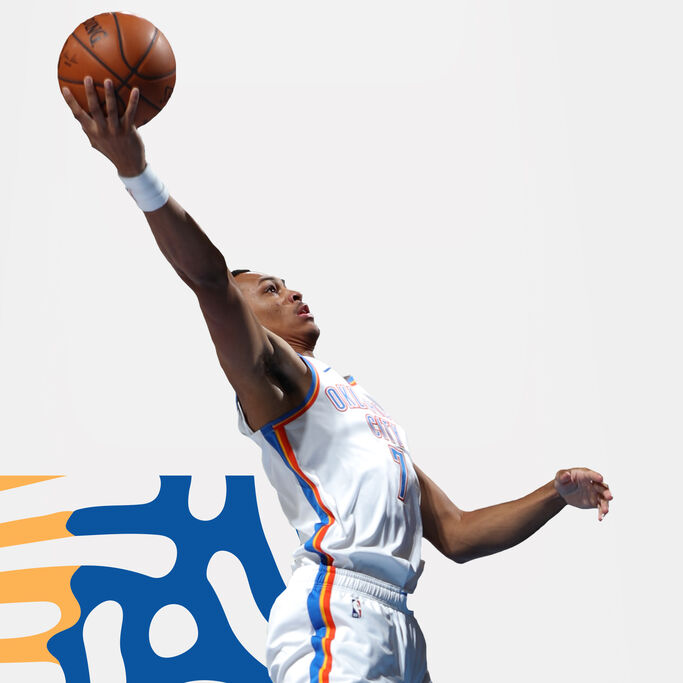 Darius Bazley fait un dunk