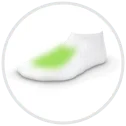 Hauteur de pied faible